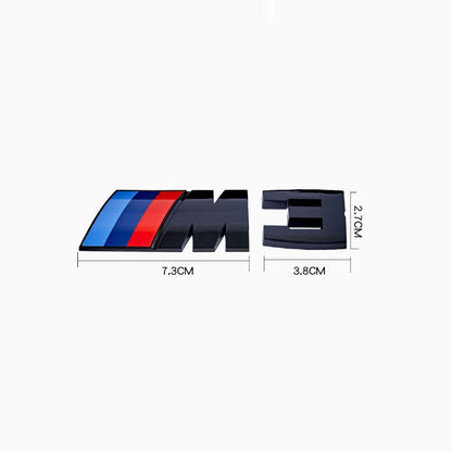 ABS M badge Side Rear emblem for Bimmer