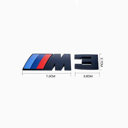 ABS M badge Side Rear emblem for Bimmer