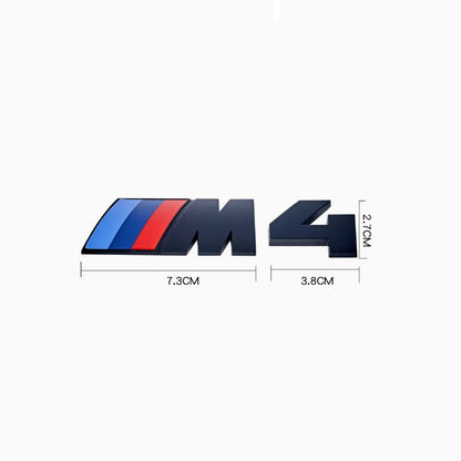 ABS M badge Side Rear emblem for Bimmer
