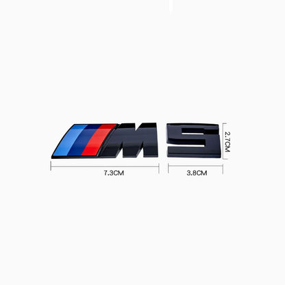 ABS M badge Side Rear emblem for Bimmer