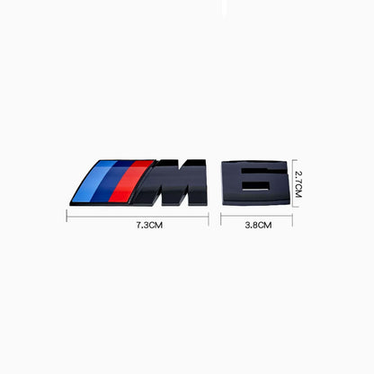 ABS M badge Side Rear emblem for Bimmer