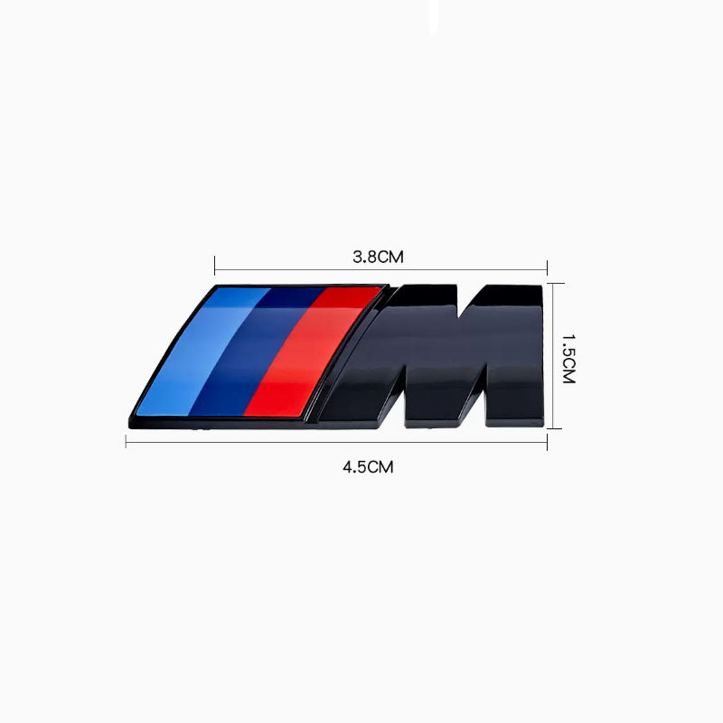 ABS M badge Side Rear emblem for Bimmer