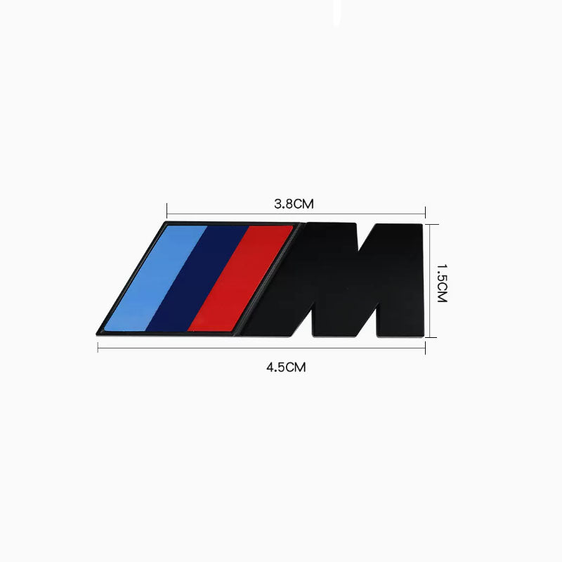 ABS M badge Side Rear emblem for Bimmer