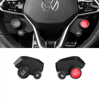 Pinalloy Engine Start Switch Drive Button Sport Multi-Function Steering Wheel For MQB MK7 7.5 8 GTI RLine