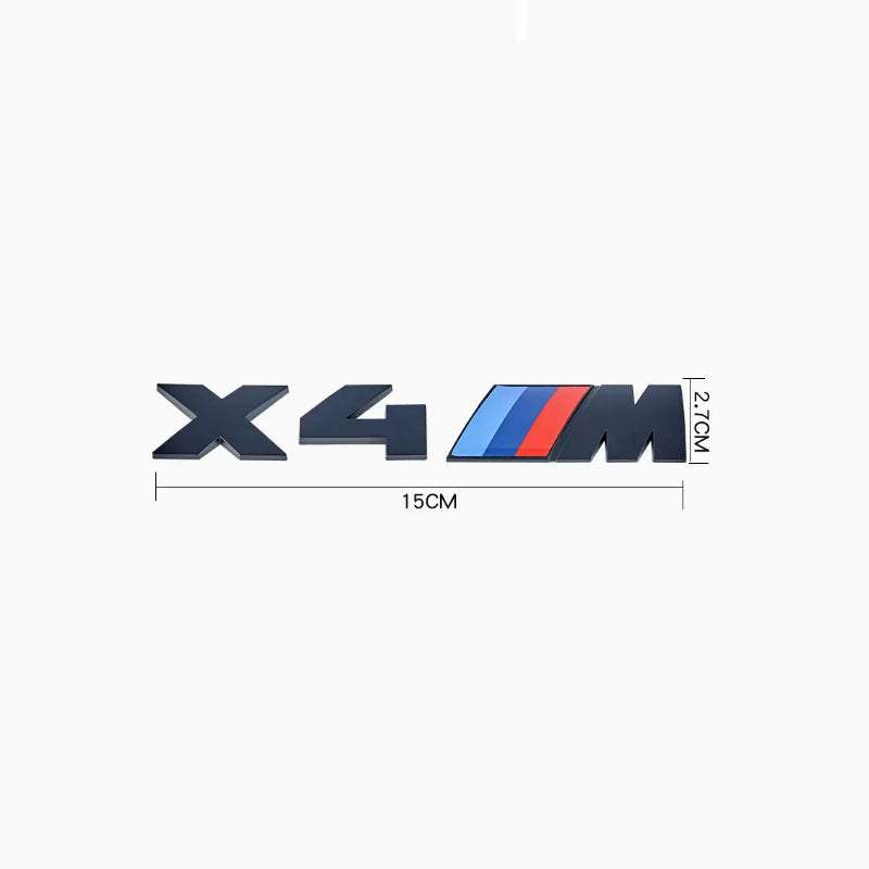 ABS M badge Side Rear emblem for Bimmer