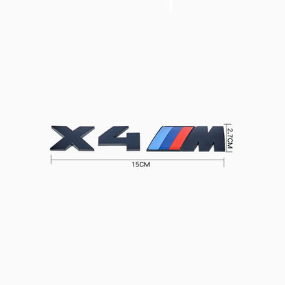 ABS M badge Side Rear emblem for Bimmer