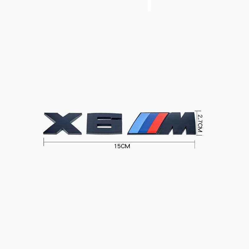 ABS M badge Side Rear emblem for Bimmer