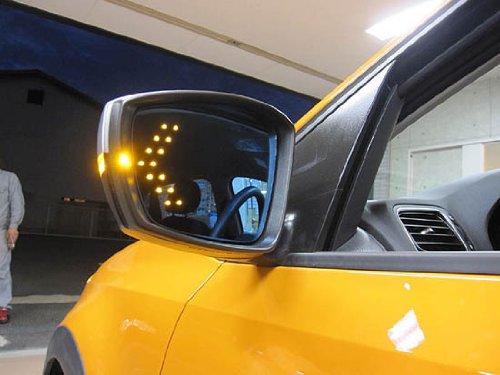 Pinalloy Universal 14-SMD LED Brilliant Yellow Turn Signal Arrows For Double View Side Mirror - Pinalloy Online Auto Accessories Lightweight Car Kit 