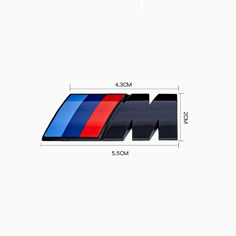 ABS M badge Side Rear emblem for Bimmer