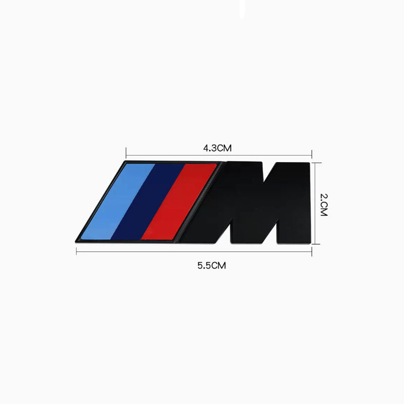 ABS M badge Side Rear emblem for Bimmer