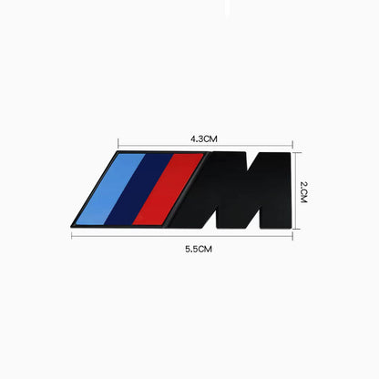 ABS M badge Side Rear emblem for Bimmer