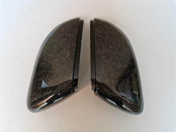 Pinalloy Forged Carbon Fiber Side Door Mirror Cover For VW Golf Mk6