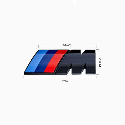 ABS M badge Side Rear emblem for Bimmer