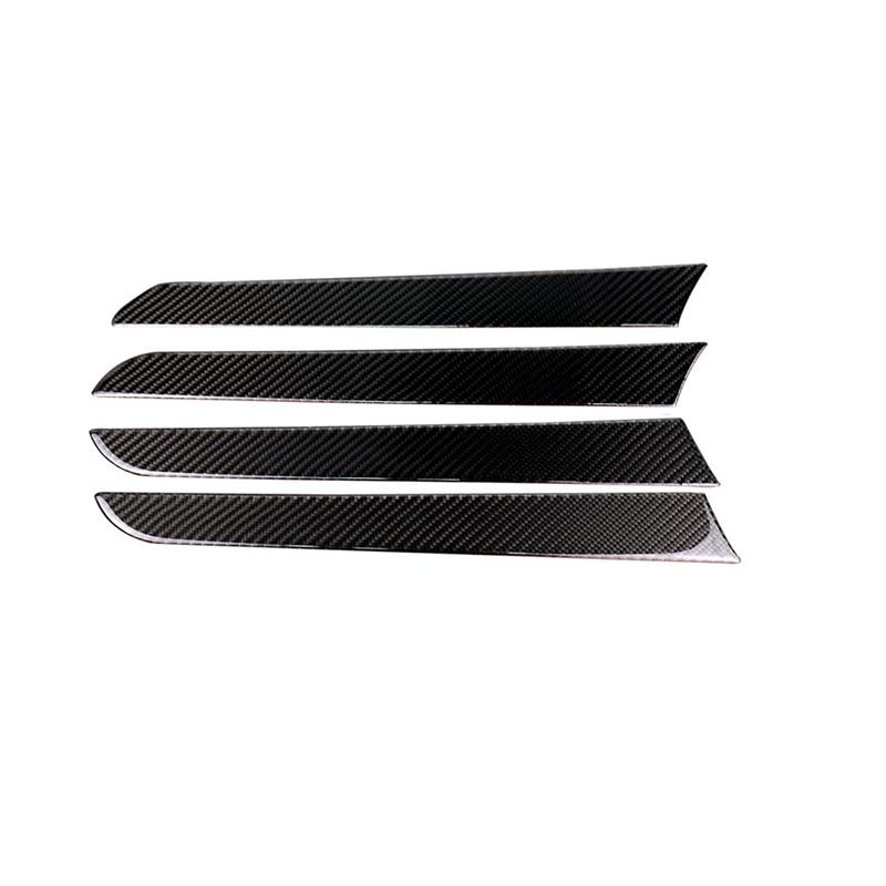 Pinalloy ABS Carbon Fiber Door Panel Handle Strip Cover for Audi A4B8 2009-2016 - Pinalloy Online Auto Accessories Lightweight Car Kit 