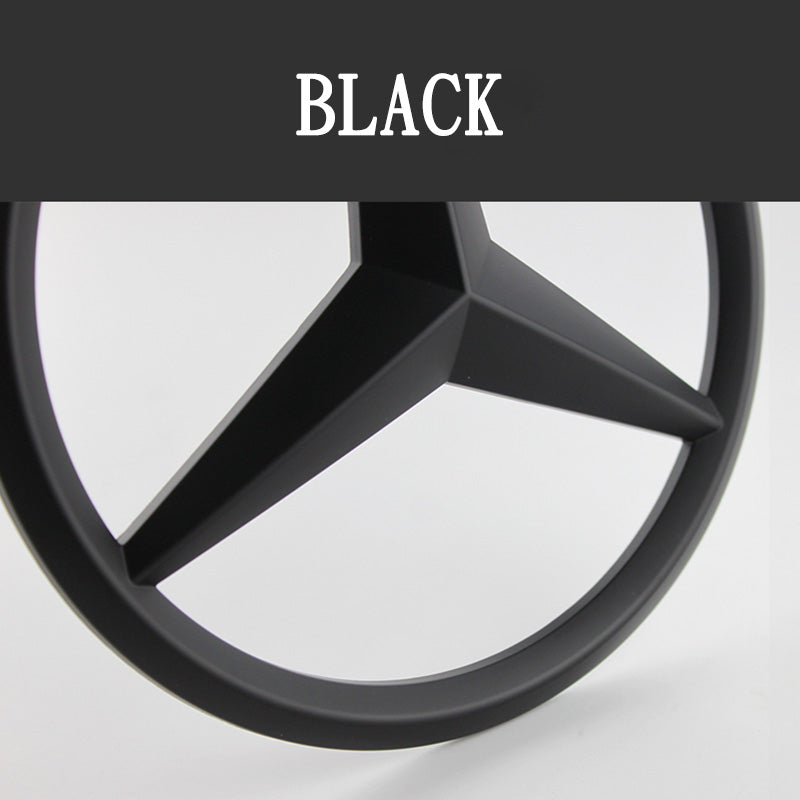ABS Benz Front Logo Sticker For Mercedes-Benz  A B C E CLA GLA GLC GLEGLS-class