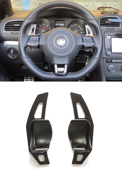 Pinalloy Black DSG Paddle Gear Shift Extension for VW Golf MK5 6 SEAT - Pinalloy Online Auto Accessories Lightweight Car Kit 