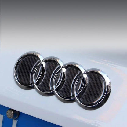 Pinalloy Plastic Tail/ Groove Stickers Label with Carbon Fiber Texture for 2014-16 Audi A3 - Pinalloy Online Auto Accessories Lightweight Car Kit 