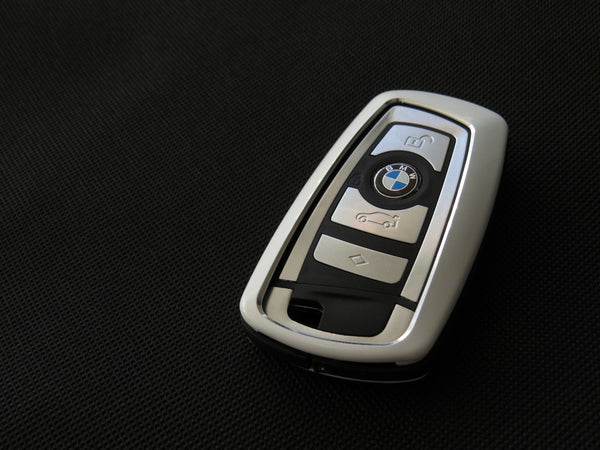 Pinalloy Alloy Metal Keyless Key Cover Case Shell BMW 1 3 4 5 7 Series - Pinalloy Online Auto Accessories Lightweight Car Kit 