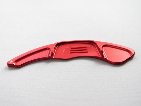 Pinalloy Red Steering Paddle Shifter Extension VW Golf MK7 Scirocco GTi R - Pinalloy Online Auto Accessories Lightweight Car Kit 