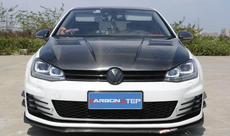 (Set of 2) Pinalloy Best Carbon Fiber Mods Fin for VW MK7 Golf7