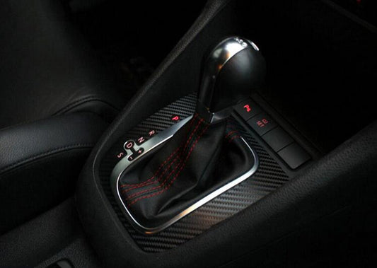 Pinalloy Carbon Fiber Gear Panel Sticker DSG Decal For Volkswagen VW Golf MK6 GTI R20 (Only fit for left hand drive) - Pinalloy Online Auto Accessories Lightweight Car Kit 