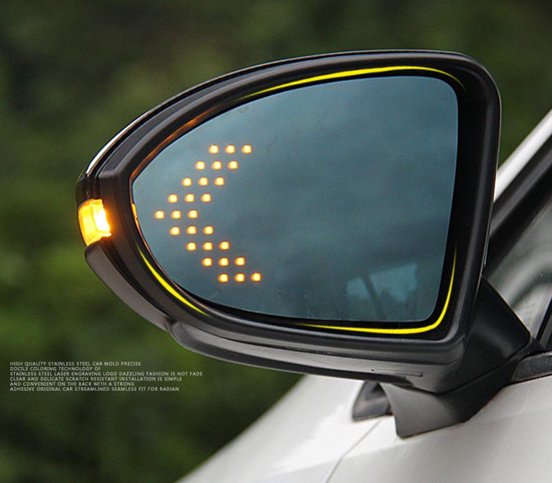 Pinalloy Universal 14-SMD LED Brilliant Yellow Turn Signal Arrows For Double View Side Mirror - Pinalloy Online Auto Accessories Lightweight Car Kit 