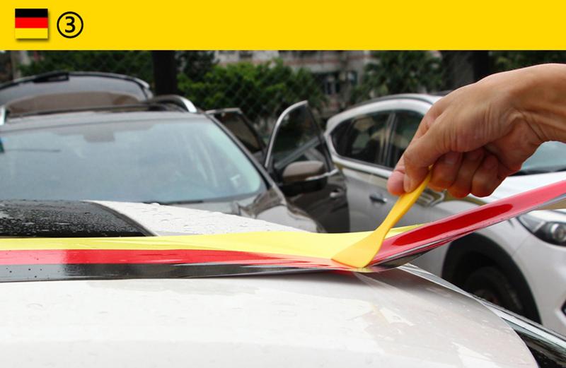 Pinalloy Universal Multi Color Exterior Decoration Stripe Decal Sticker - Pinalloy Online Auto Accessories Lightweight Car Kit 