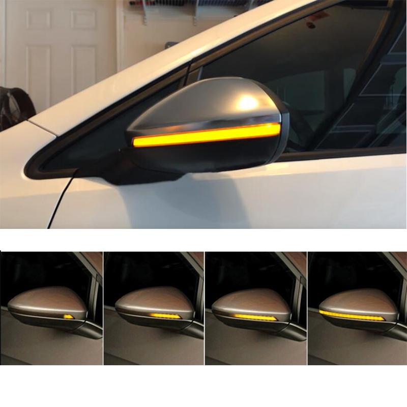 OEM Side Mirror Sequential Blink Turn Signal Light for Audi A3 2013-2018 8V - Pinalloy Online Auto Accessories Lightweight Car Kit 