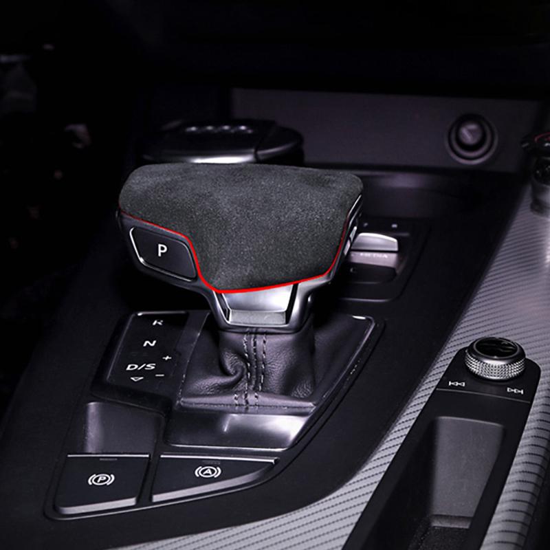 Pinalloy Synthetic Cashmere Gear Shift Head Cover For Audi A4L A5 2017-18 and Q7 2016-18 - Pinalloy Online Auto Accessories Lightweight Car Kit 