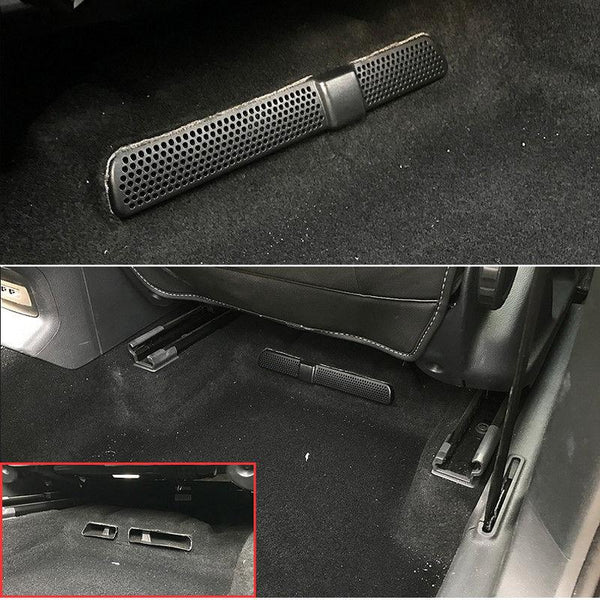 Pinalloy Seat Rear Air Condition Air Outlet Protected Cover for Volkswagen VW MK7 7.5 2016-18 Passte CC - Pinalloy Online Auto Accessories Lightweight Car Kit 