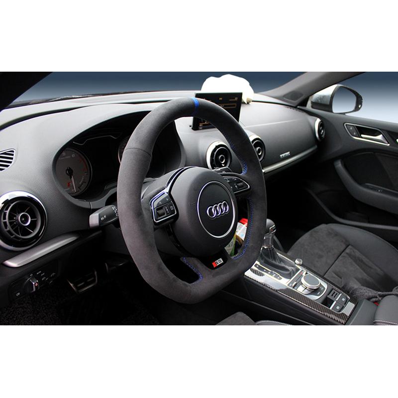 Pinalloy Synthetic Cashmere Steering Wheel Cover for Audi S3 S5 SQ5 RS5 RS7 - Pinalloy Online Auto Accessories Lightweight Car Kit 