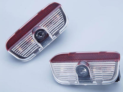 (Set of 2PCs) LED Side Door Light GTI Logo For Volkswagen VW Passat B6 B7 CC Golf 6 7 MK5 MK6 - Pinalloy Online Auto Accessories Lightweight Car Kit 