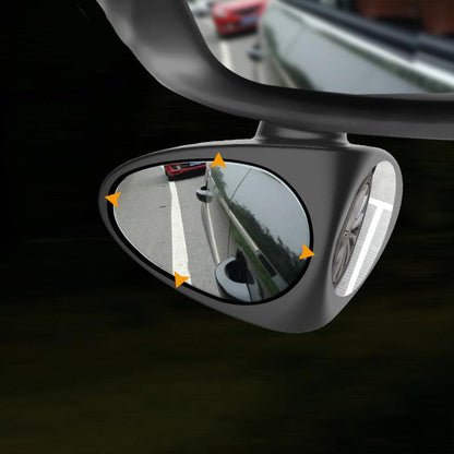 Pinalloy 2-way Universal Blind Spot Stick-On Car Side Mirrors for Traffic Safety Parking - Pinalloy Online Auto Accessories Lightweight Car Kit 