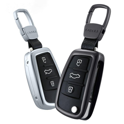 Alcantara key cover for Audi keys Incl. hook + key ring (LEK69-AX7), 22,90 €