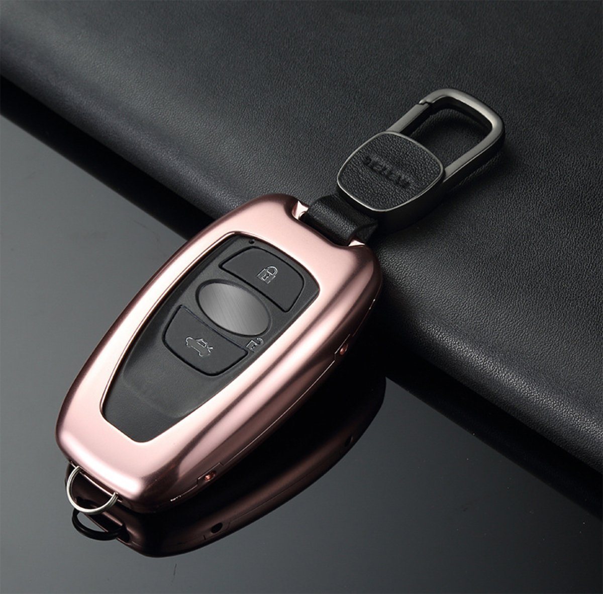 Pinalloy Deluxe Alloy Key Case Cover for Subaru WRX BRZ Legacy Forester XV - Pinalloy Online Auto Accessories Lightweight Car Kit 