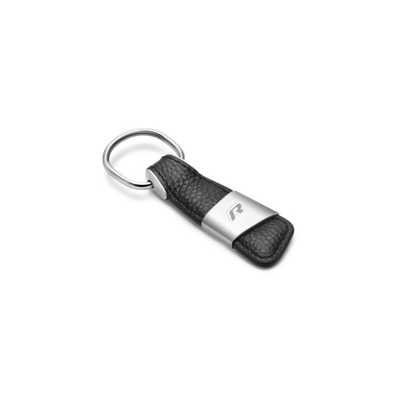 Pinalloy Cowhide Stitched Leather Key Chain for VW GTI Type R - Pinalloy Online Auto Accessories Lightweight Car Kit 