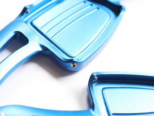 Aluminum DSG Paddle Shift Extensions for Automatic Audi A/S/Q Series TT TTS (Blue) - Pinalloy Online Auto Accessories Lightweight Car Kit 