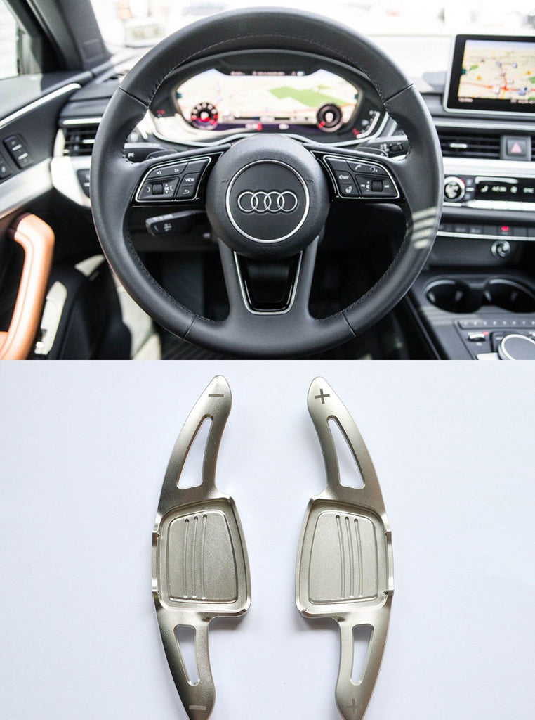 Pinalloy Aluminum Paddle Shift Extensions for Automatic Audi A/S/Q Ser