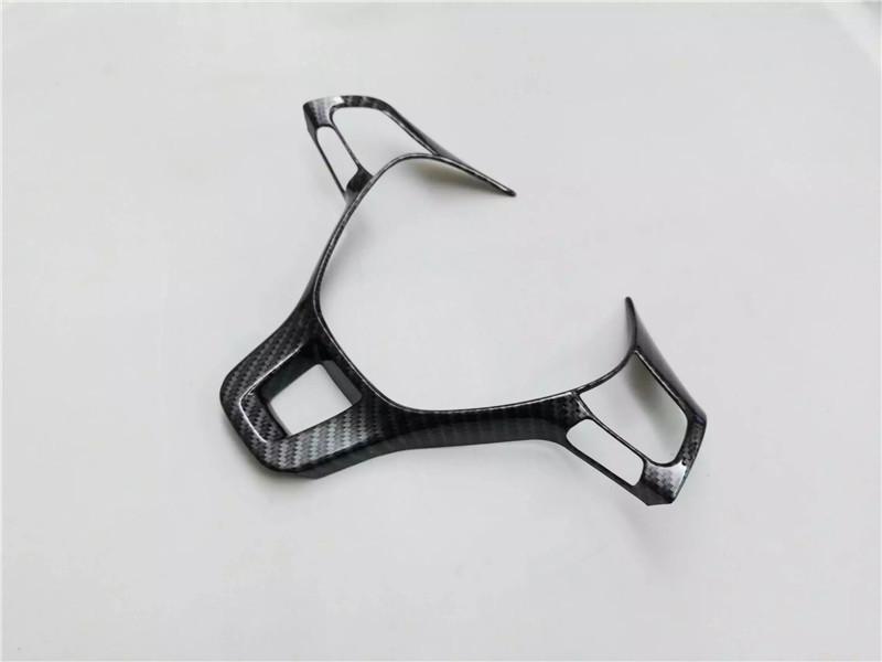 Carbon Fiber ABS Steering Wheel Trim Cover for VW Sport Style - Pinalloy Online Auto Accessories Lightweight Car Kit 
