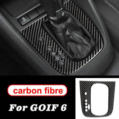 Pinalloy Glue Carbon Fiber Inner Deco for VW golf 6 GTI R MK6