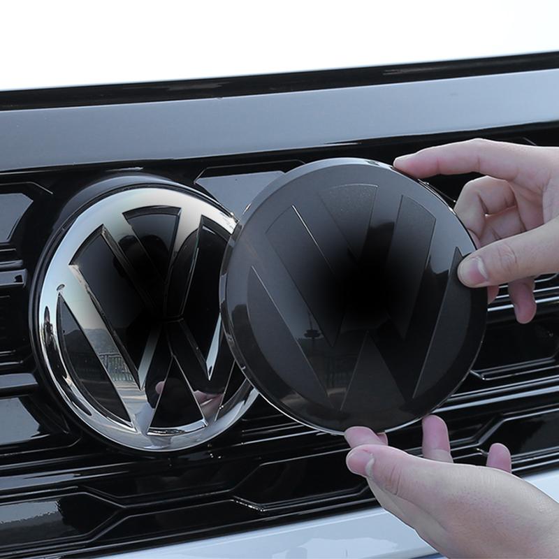 Adesivi con stemma anteriore nero in ABS per VW Passat 2019+ (versione USA)
