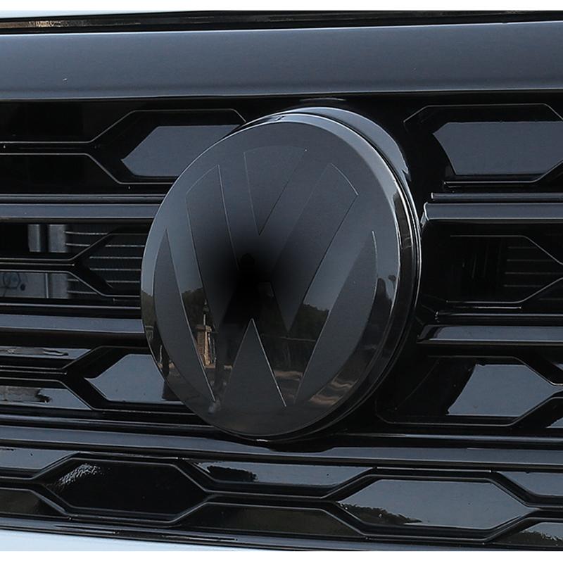 ABS Overlay Protector Front Black Emblem Badge Stickers for 2019 - 2021 Sagitar