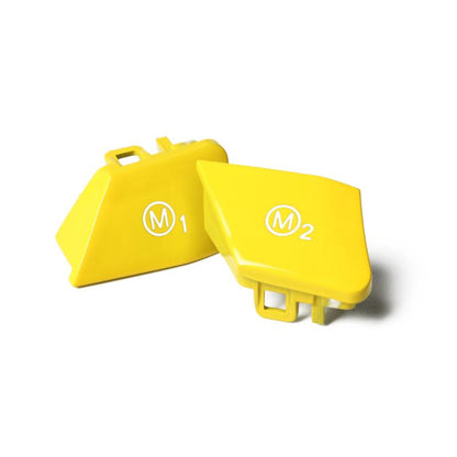 Yellow Switch and Starter Button Frame Button Cap Covers Mod For BMW M3 M4 F80 F82 F83 X5M X6M