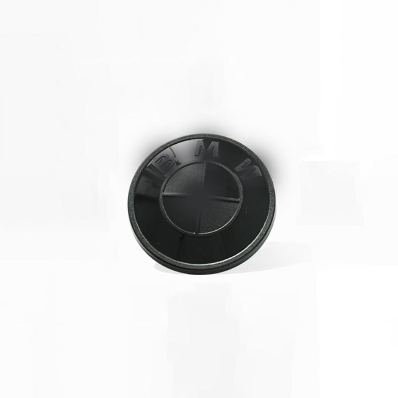 ABS All Black Emblem Badge Sticker for Bimmer X1 X3 X5 2018-2021