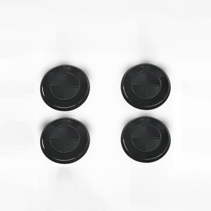 ABS All Black Emblem Badge Sticker for Bimmer X1 X3 X5 2018-2021