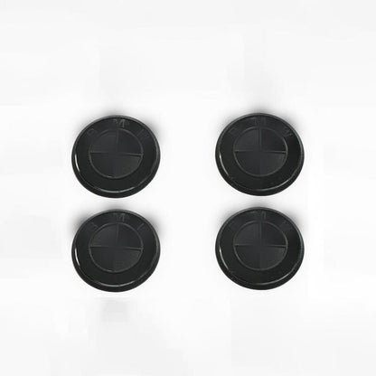 ABS All Black Emblem Badge Sticker for Bimmer X1 X3 X5 2018-2021
