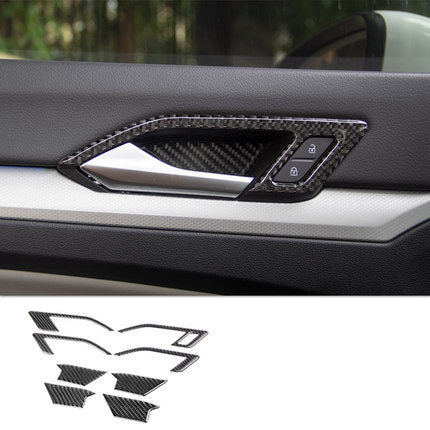 Pinalloy Carbon Fiber ABS Interior Accessories Set for Volkswagen VW MK8