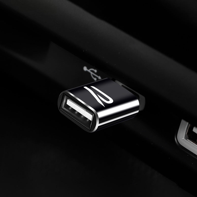 Type-C to USB Conversion Connector Car Data Cable Fast Charger Accessories