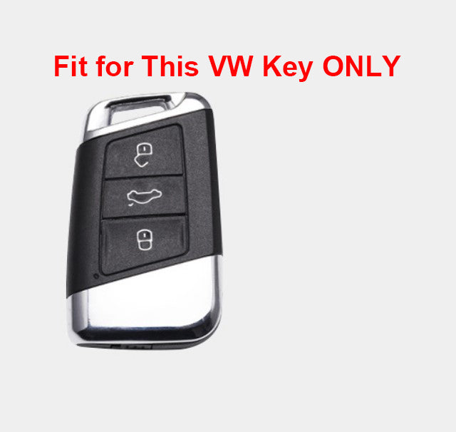 Pinalloy 2022 NEW Zinc Alloy VW Keyless Protective Key Case Cover
