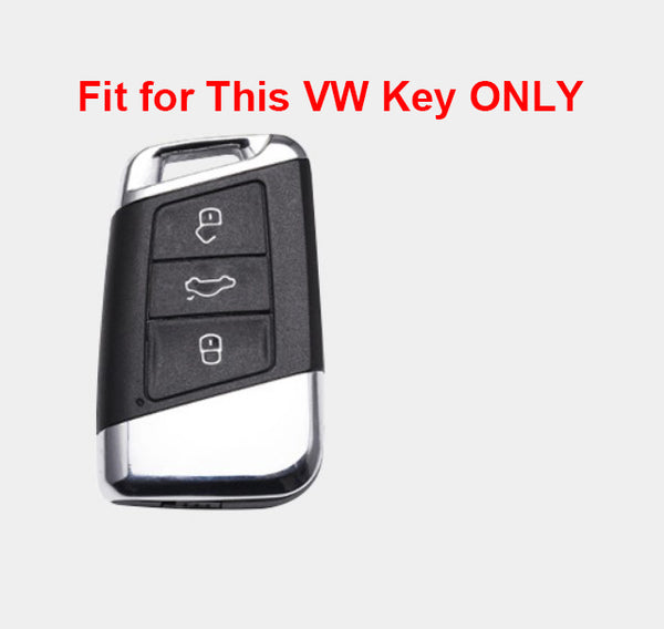 Pinalloy 2022 NEW Zinc Alloy VW Keyless Protective Key Case Cover